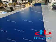 Spreader-Gürtel, das im Formbereich von Platten- und Plattenherstellungsprozessen wie MDF, HDF, OSB verwendet wird.