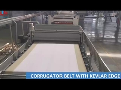 Wölbestationsgurt mit Kevlar-Rand