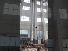 Chrombeschichtung Kühlwalz Doppelschalenkonstruktion