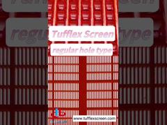 Tufflex-Bildschirm, regelmäßige Lochart