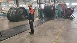 Abriebfestes Förderband für den Bergbau | Hochleistungsband für den Erz- und Zuschlagstofftransport
