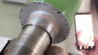 Präzise Induktionsheizwalze zum Laminieren