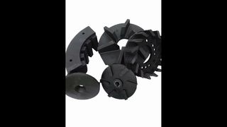 Bergbau-Flotationszelle PU-Gummi-Rotor-Stator-Komponenten #RotorStator #PUWearParts#PolyurethaneRubber
