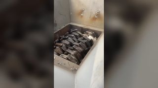 Doppelwellen-Aluminiumfolienzerkleinerer zur Schmelzvorbereitung