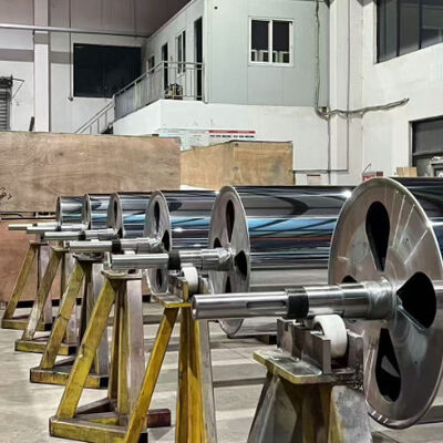 100-150um Chrome Coated MDO Preheating Roller with RPM 800M/MIN for High-Temperature Film Processing up to 260°C