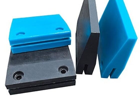Polyurethane Conveyor Belt Cleaner Steel Frame Abrasion Resistant Bulk Conveyor Use