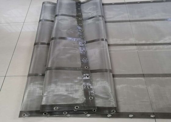 Rotex Replacement Grommet Screen 316 Stainless Steel Canvas Edge Mining Applications