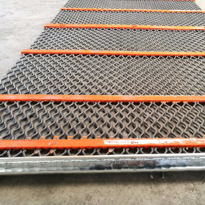 Polyurethane Self Cleaning Wire Screen with Rectangular Shape and Minimum 3mm Aperture for Mine and Quarry