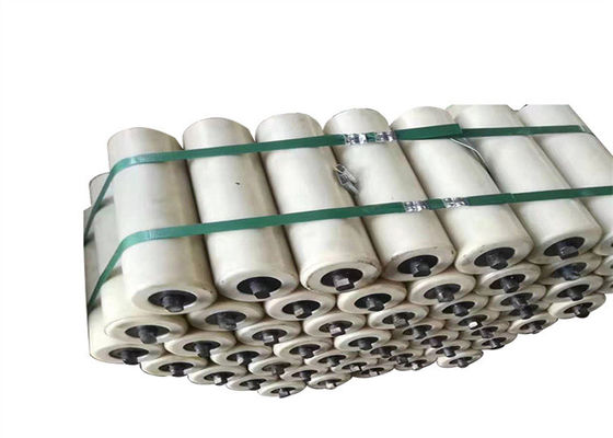 Heavy Duty Conveyor Roller With SKF Bearing And Self Cleaning Design For Mining