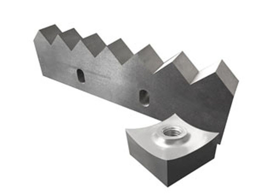 Plastic Recycling Industry Machine Single Shaft Shredder Fixed Knife Blade
