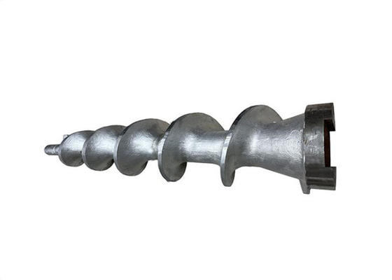 Alloy Steel Defibrator Plug Screw Feeder Shaft