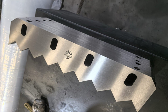 SKD-11 Material Crusher Blades For Waste Plastic Recycling