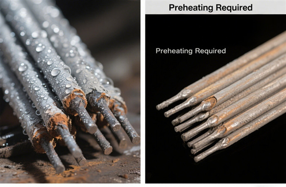 High Strength Welding Low Alloy Steel Welding Electrodes