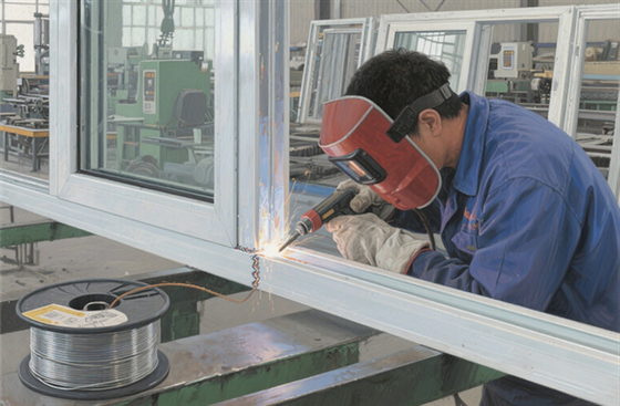 High Strength Crack Free Premium Aluminium Welding Wires For TIG / MIG