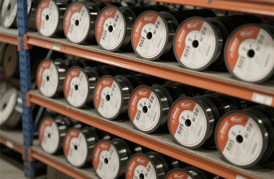 High Performance CO2 Welding Wires Si 0.80-1.15% 22-28% Elongation Rate ISO 6892-1 tested at 20°C