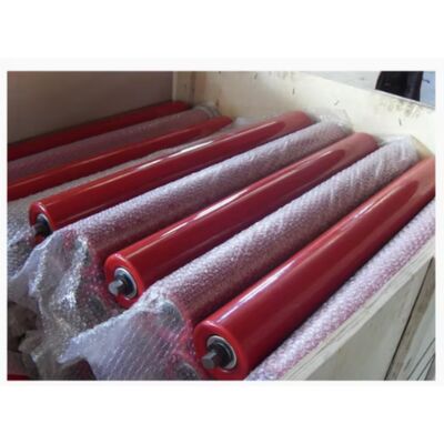 Industrial Rubber Conveyor Belt Roller with Zinc Plated Surface