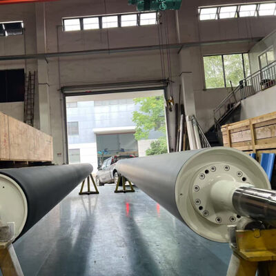 220KV Resistant Corona Roller with 4mm Silicon Rubber and 70-75 Shore A Hardness for Corona Discharge