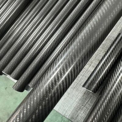 High Strength Carbon Fiber Guide Roller with Corrosion Resistance and Light Weight for Lithium Battery Production