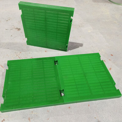 High Wear Resistance Polyurethane Screen Panel with Customizable Aperture Configurations and Anti-Adhesion Technology for Dewatering Shaker Screens
