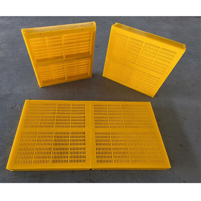 WS85 MDI-Grade Polyurethane Screen Panel High Wear Resistance Flexible PU Screen Panel for Mining Vibrating Screen Separation