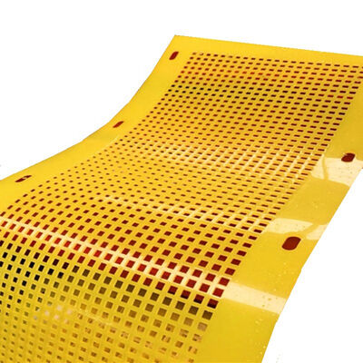 Polyurethane Flip-Flop Screen Mesh 1m Width 55 Shore Hardness for Iron Ore Processing