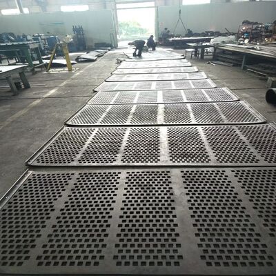 60*20mm High Performance Modular Rubber Screen Panel for Mining Vibrating Screen Applications