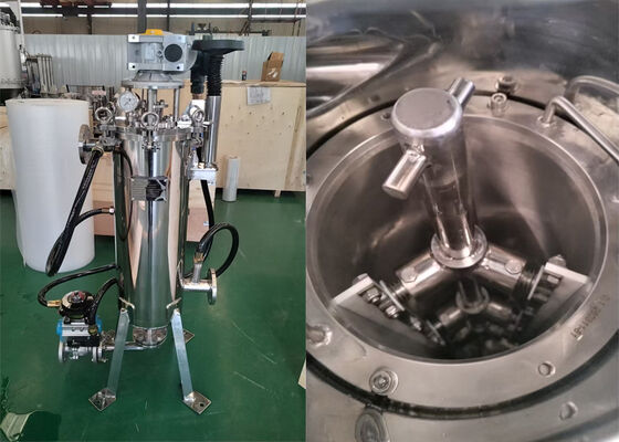 Chemical Solution Explosion-Proof Internal Scraper Self-Cleaning Filter Housing