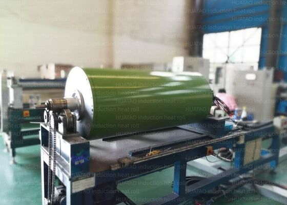 Low Energy Consumption Teflok Induction Heating Roller With Surface Temperature Control Within 0.5 Celsius Degree