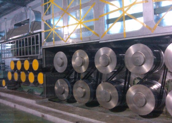Linear Speed  Max 5000m Minmax 500m/Min Induction Heating Roller Godet Roller Temperature  From 100to 280 Max 420