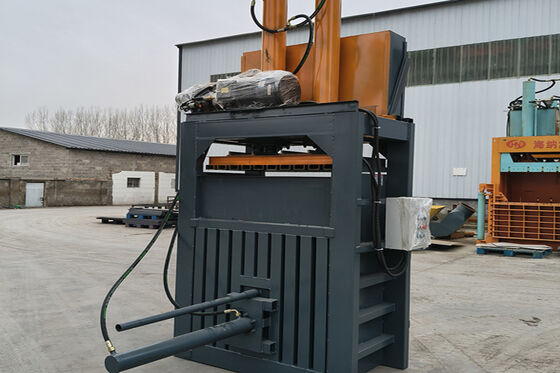 Hydraulic Carton Compress Baler Packing Machine Vertical Baler Machine
