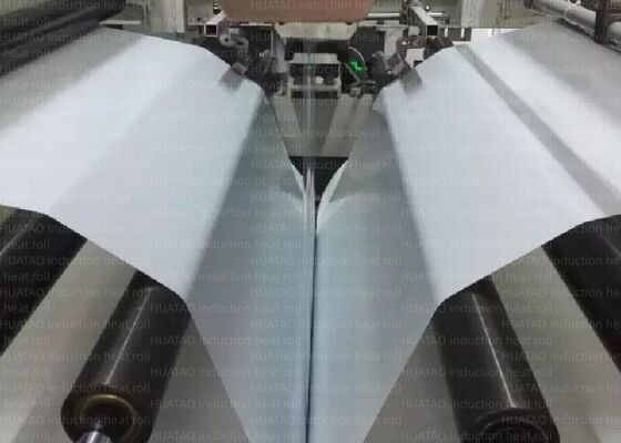Linear Speed Max 150m Min Hard-Chrome Plating Induction Heating Roller Linear Pressure 200 To 300psi