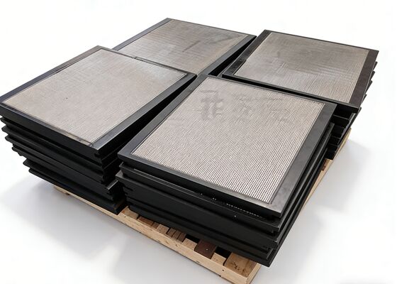 Customizable 3.5m Hopper Size Stainless Steel 316L Wedge Wire Screen for Mining Dewatering
