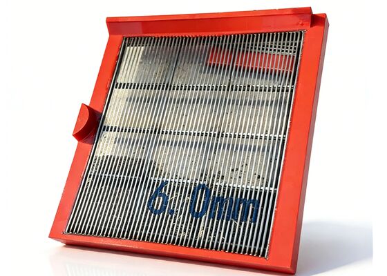 High Pressure 2180kPa V-Wire Stainless Steel 316L Slotted Filter Plate for Petrochemical Refining
