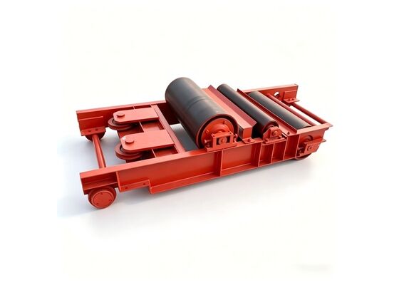 Coal Conveyor Rubber Disc Return Roller Self-Cleaning Design