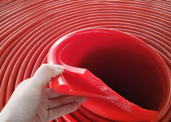 Conveyor PU Skirting Board High Elasticity Bulk Material Handling Conveyor System