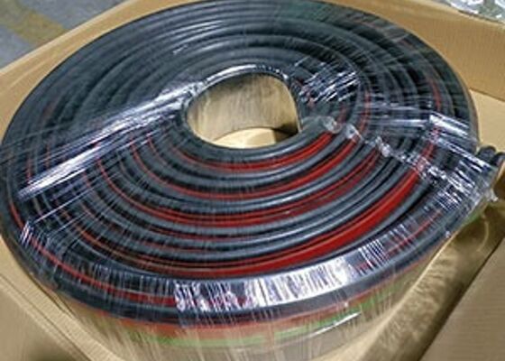 Polyurethane Conveyor Belt Sealing Strip Black PU Heavy Duty Quarry Conveyor Use