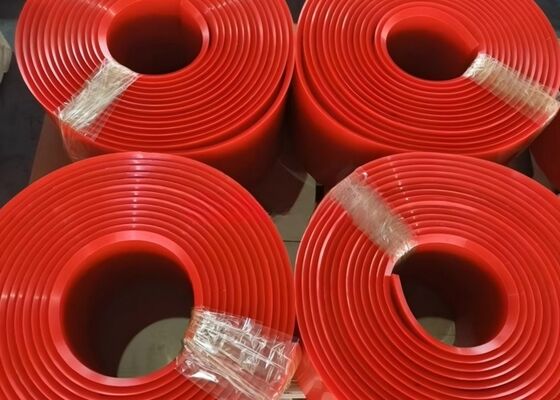 Conveyor Belt PU Sealing Skirt Wear Resistant Dust Control Cement Plant Conveyor
