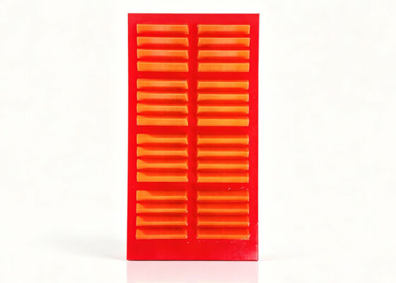 Wear-Resistant 45mm Thickness PU Screen Panel for Industrial Vibrating Screens with Precise 0.1mm Slot Openings