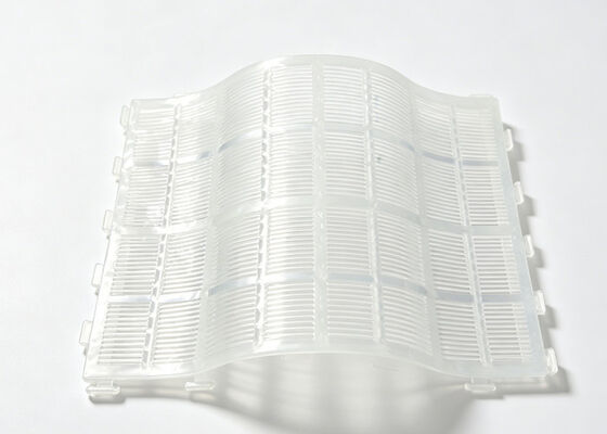 High-Drainage Peak-Design Polyurethane Screen Panel for Heavy Duty Sand and Gravel Dewatering Applications