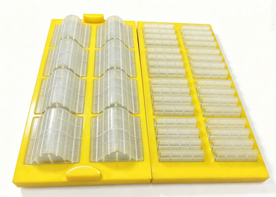Steel-Reinforced Polyurethane Tensioned Screen with Type 1-9 Mounting Hook System