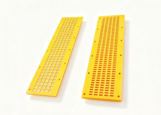 High Efficiency Polyurethane Flip Flow Screen Mats for 3mm Coke Sizing