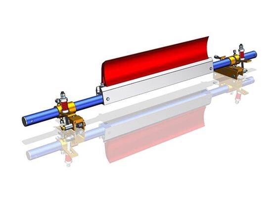 Polyurethane Conveyor Belt Cleaner Blue Blade Efficient Carryback Removal System