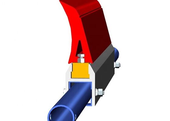 Polyurethane Belt Cleaner for Recycling Conveyor Flexible Wear Resistant Blade Design