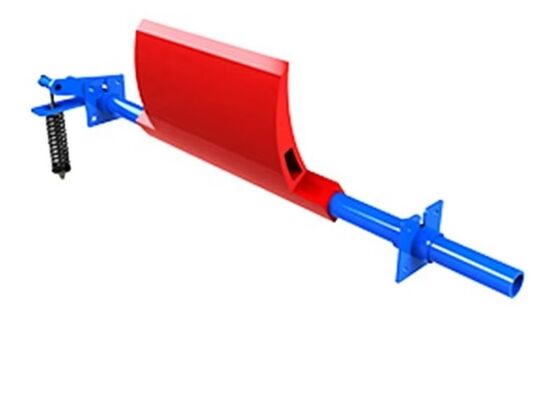 Polyurethane Belt Cleaner for Recycling Conveyor Flexible Wear Resistant Blade Design