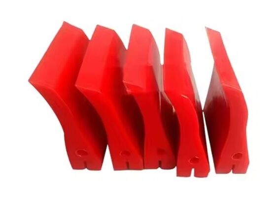 Polyurethane Conveyor Belt Cleaner Heavy Duty Wear Resistant Quarry Mining System