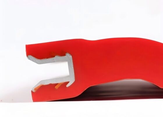 Polyurethane Conveyor Belt Cleaner Steel Frame Abrasion Resistant Bulk Conveyor Use