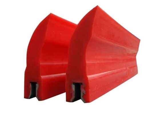 Conveyor PU Scraper Blade Heavy Duty Wear Resistant Ore Handling Conveyor System