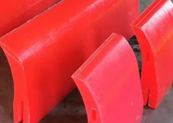 Conveyor Belt Cleaning Scraper PU Blade High Recovery Efficiency Mining Equipment Part