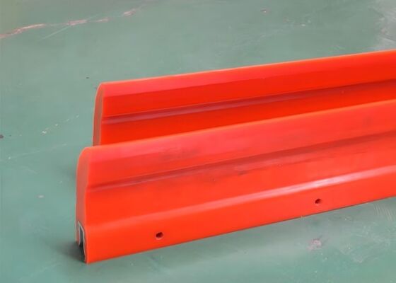 Conveyor Belt Secondary Cleaner PU Blade Low Friction High Wear Resistance Design