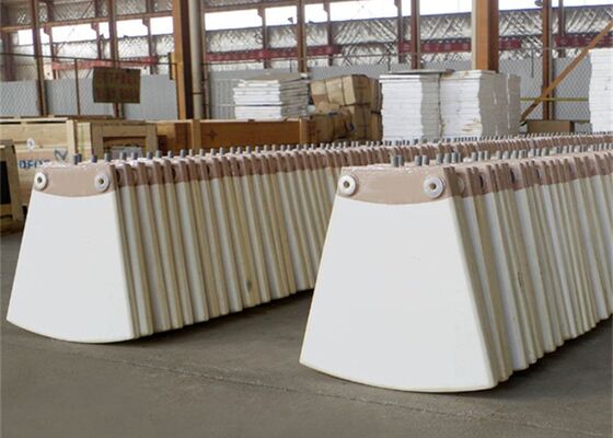 Ceramic Vacuum Filter Plate Fine Pore 0.1 Micron High Efficiency Mining Filtration